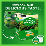Green Mountain Coffee Roasters Breakfast Blend Single-Serve Keurig K-Cup Pods, Light Roast Coffee, 96 Count