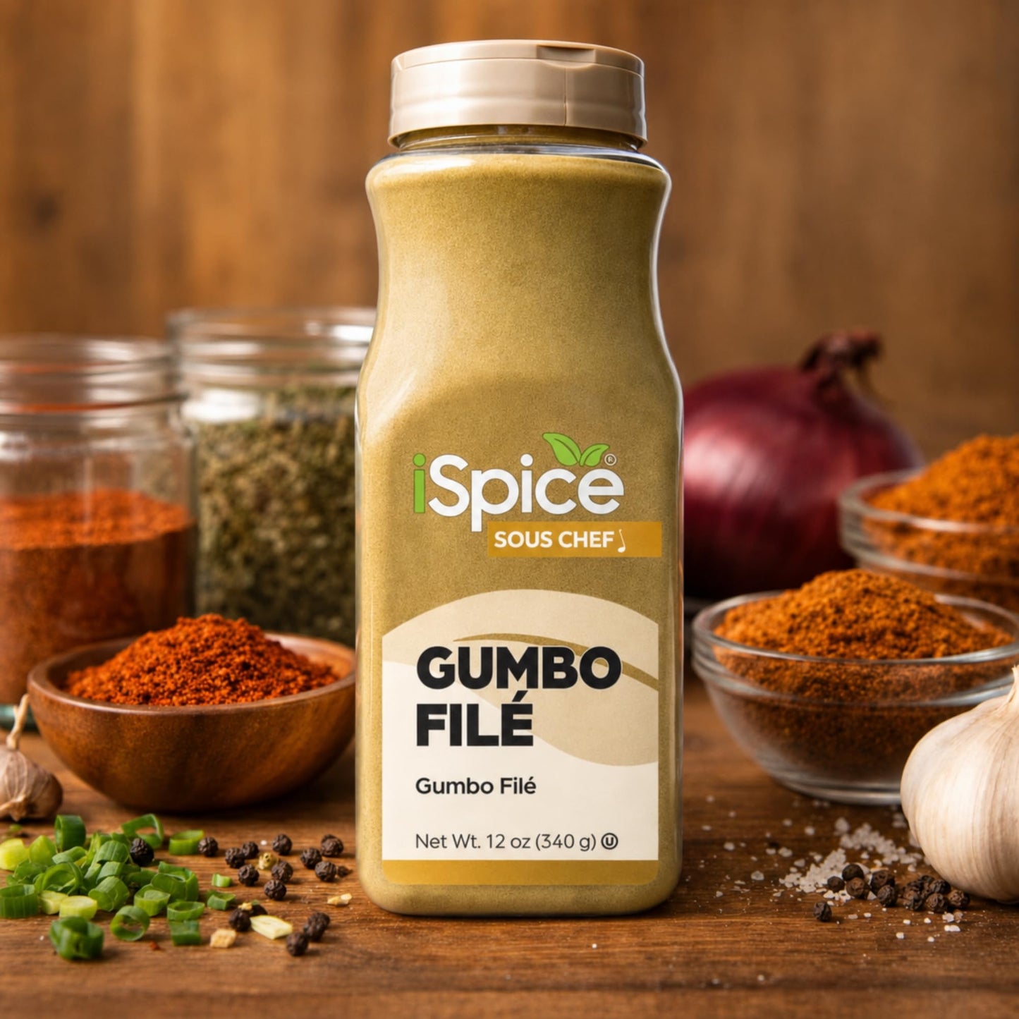 iSpice - GUMBO FILÉ POWDER (12 OZ)