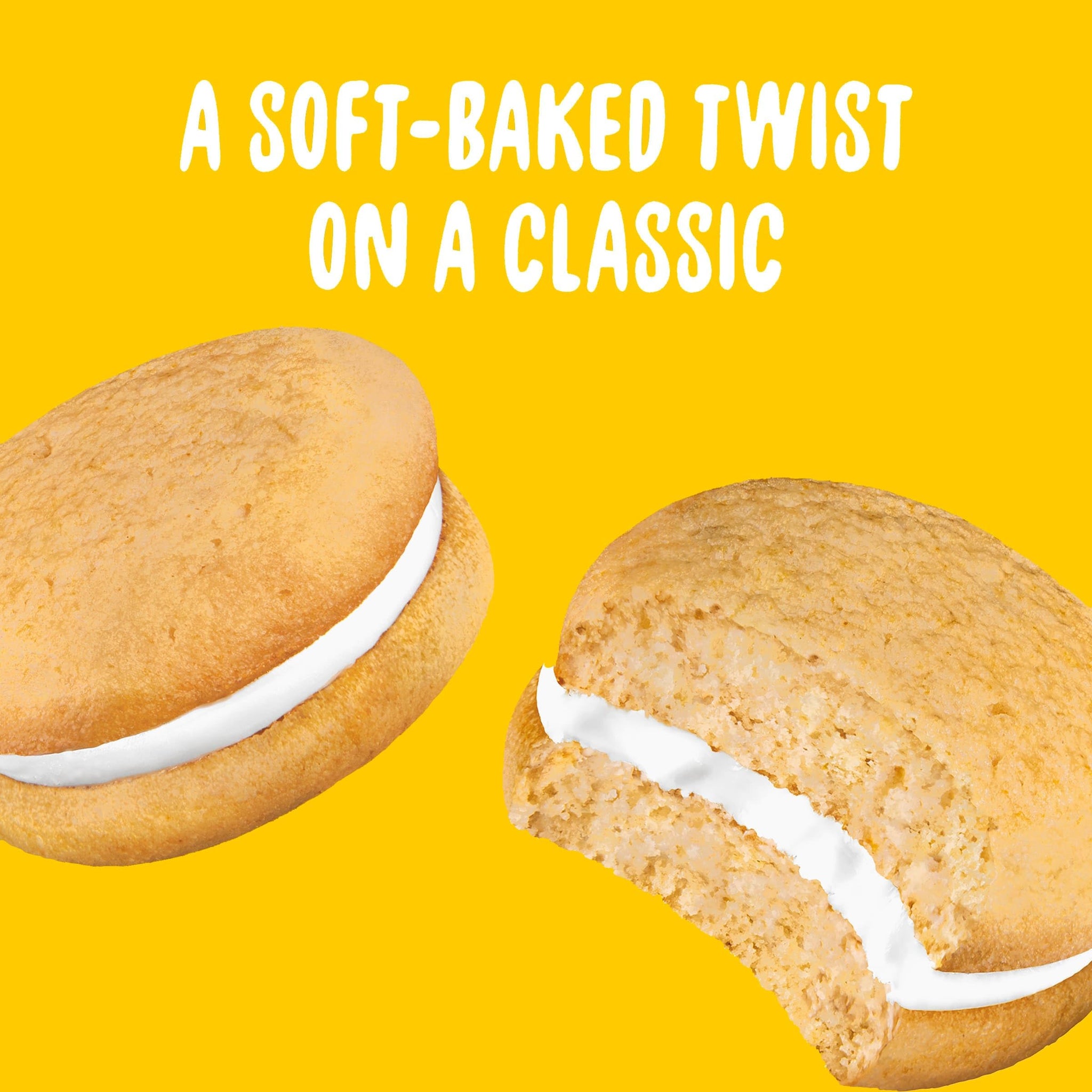 OREO Golden Cakesters Soft Snack Cakes, 5-2.02 oz Snack Packs