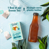 Southern Breeze Decaf Cold Brew Sweet Tea Blackberry Iced Tea with Black Tea and Zero Carbs Zero Sugar, 20 Individually Wrapped Tea Bags, Pack of 4