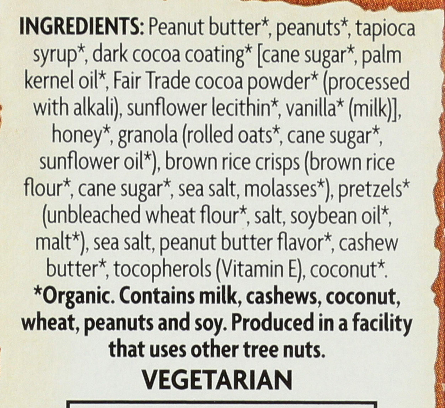 Natures Path, Bar Nut Butter Pretzel Peanut Organic, 1.23 Ounce, 5 Pack