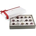 Luxury Chocolate Deluxe Assortment Gift Box - Kosher, Dairy Free and Chocolate Candy, Coffee Cream, Premium Coconut, Berry Filled, Rum, & Hazelnut
