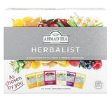 Ammad Tea Herbal Tea, Herbalist Variety Gift Box, 60 Foil Teabags - Decaffeinated & Sugar-Free