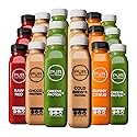 PUR Cold-Pressed Juice - 3-Day Powerhouse Juice Cleanse + Protein - Supports Fullness While Cleansing - Greens, Choco and Cold Brew with Plant-Based
