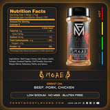 Feast Mode Flavors | Picante Pack | 5 count | 5oz seasonings | meal prep seasoning, low sodium, no msg, gluten free, low calorie, no artificial
