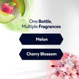Glade PlugIns Refills with CustomScent Technology, Melon & Cherry Blossom, 5 Refills