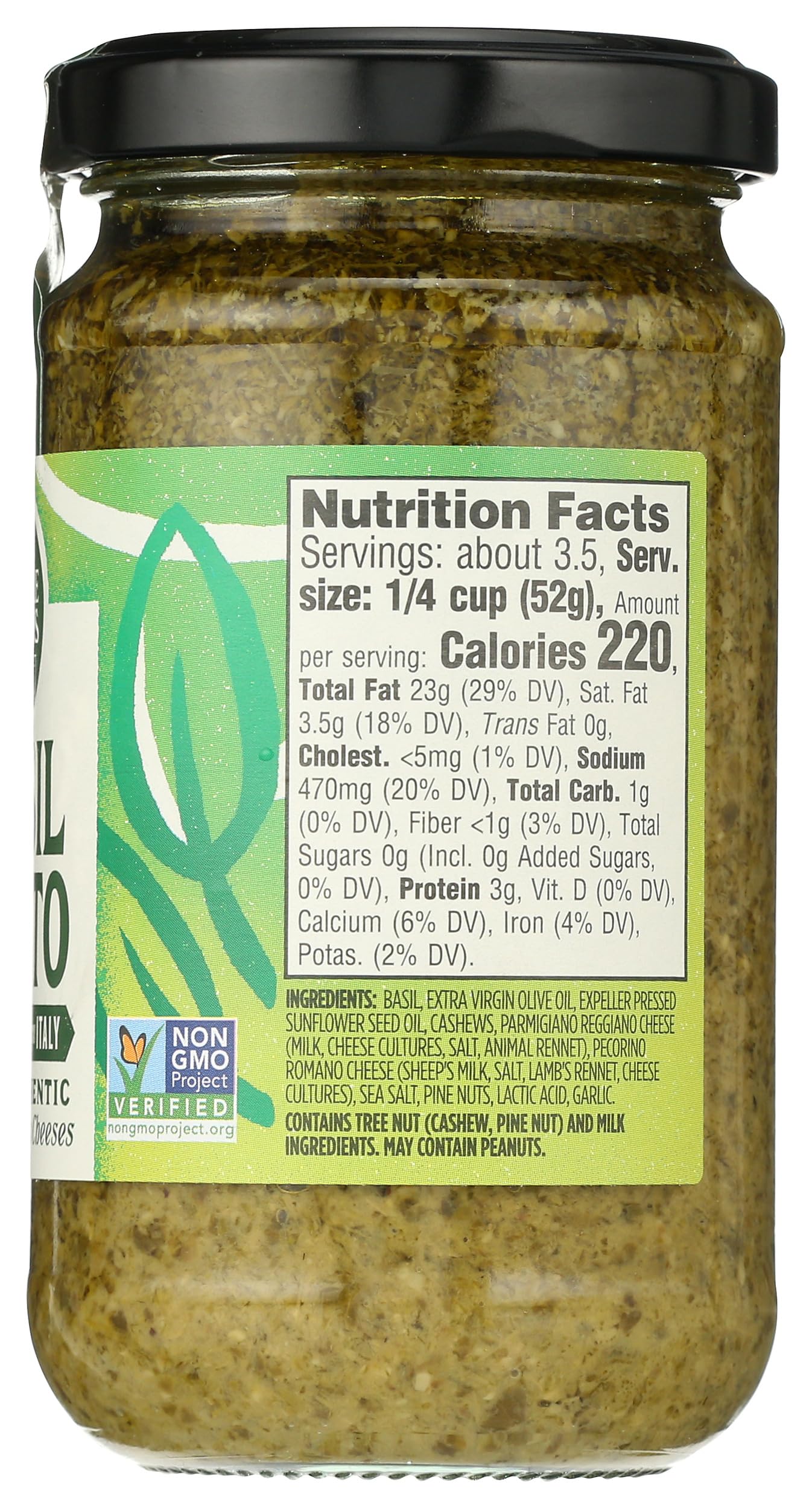 Whole Foods Market, Basil Pesto, 6.5 Ounce