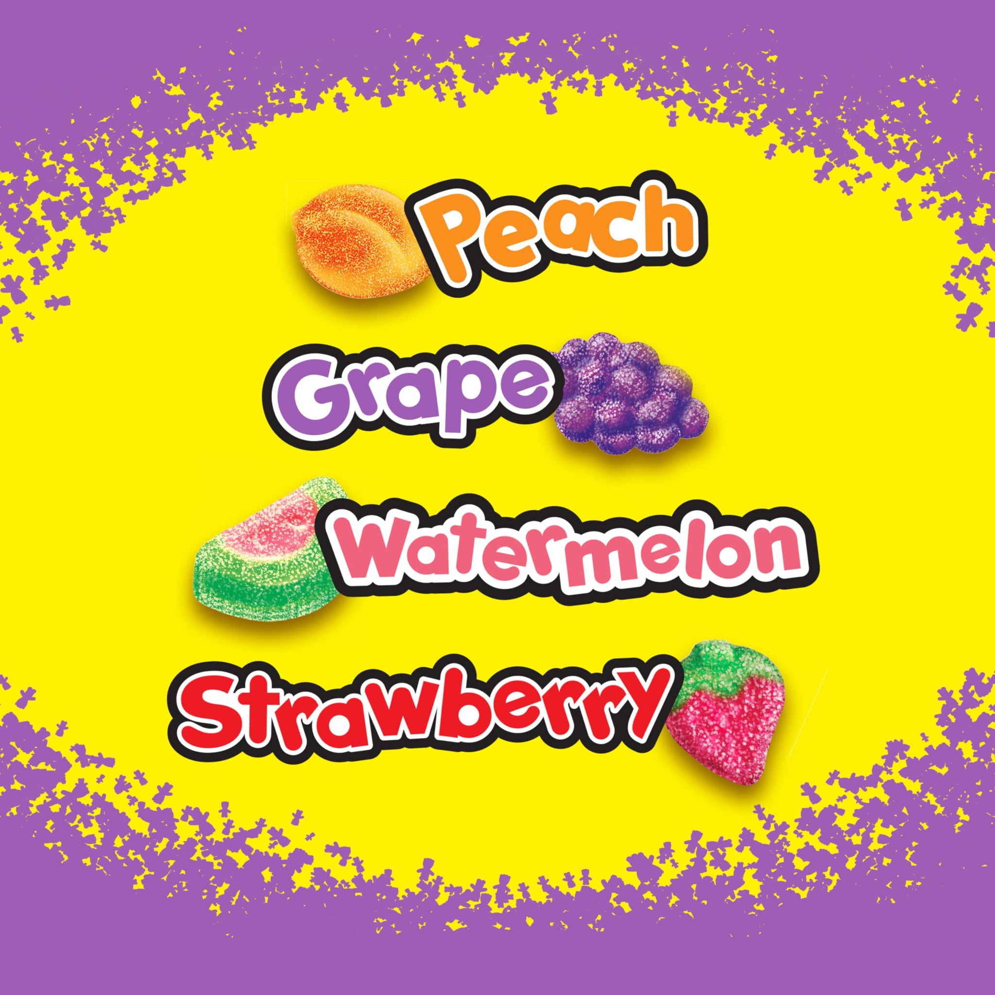 SOUR PATCH KIDS Fruits Mix Soft & Chewy Gummy Candy, Share Size, 11.03 oz