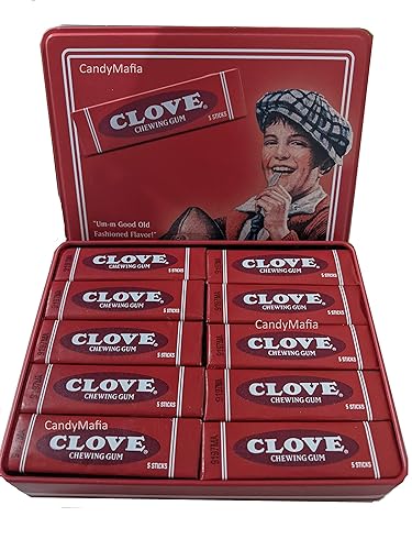 Clove, Gum Vintage Tin, 10 Count
