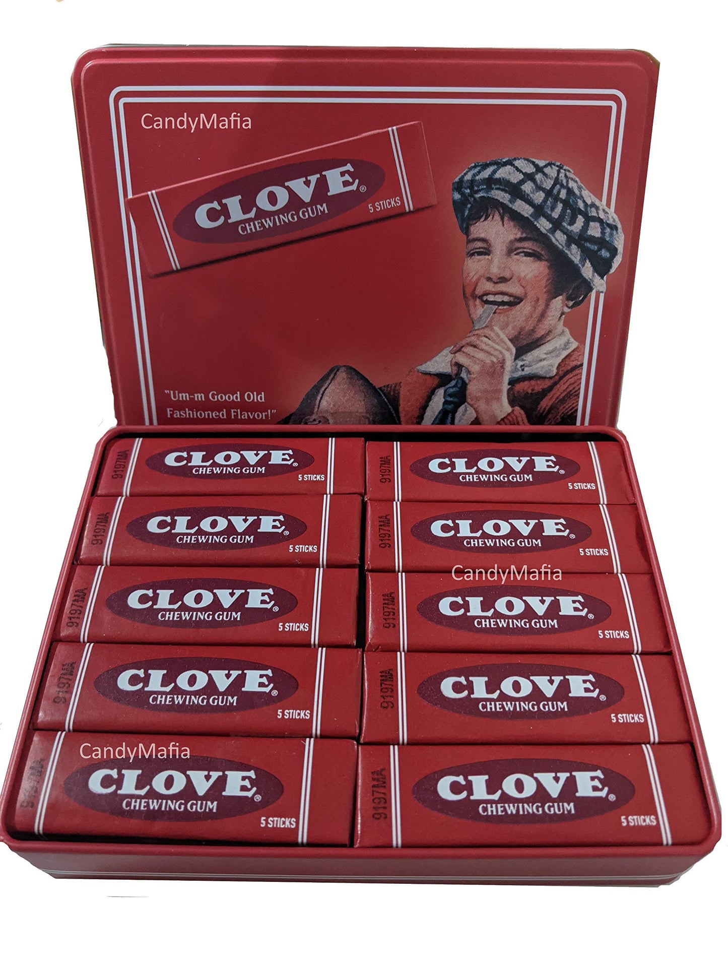 Clove, Gum Vintage Tin, 10 Count