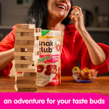 Snak Club Watermelon Rings, Tajin Chili & Lime Seasoned, Sweet and Spicy Gummy Candy, Mild in Heat Bold in Flavor, Low-Fat, Vegan, Gluten-Free Snack