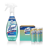 Lysol Smart Multi-Purpose Cleaner Kit, Clear, 5 Piece Set, Fresh Waterfall, 1 Count