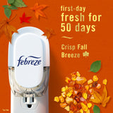Febreze Plug In Air Freshener, Odor-Fighting Scented Oil Refill, Air Fresheners for Home and Bathroom and Kitchen, Long Lasting for Strong Odors