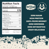 Beefy Meat Chips Original Flavor | 13g Protein Per Serving, Only 2 Ingredients, Prime Brisket Jerky Chips with Real Salt | High Protein Zero Sugar