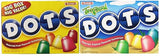 Dots Original Candy Gumdrops, Original Assorted and Tropical Assorted, 7.5 Ounce Theater Box (Pack of 2) - with Two MYD Lollipops