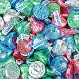 90ct Pastel Foiled Easter Milk Chocolate Kisses - Spring Bulk Candy For Baskets, Egg Hunts, Classroom Parties, Treat Bags, Favors & Holiday