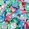 90ct Pastel Foiled Easter Milk Chocolate Kisses - Spring Bulk Candy For Baskets, Egg Hunts, Classroom Parties, Treat Bags, Favors & Holiday