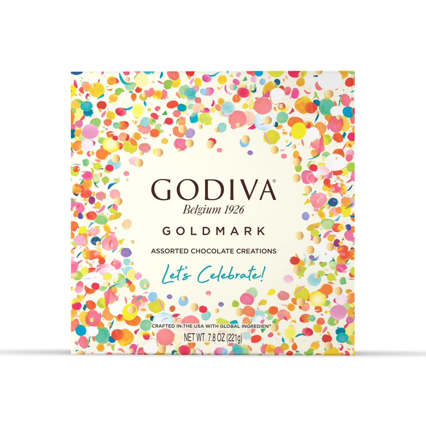 Godiva Chocolatier Limited Edition Goldmark Celebrations Assorted Cake Inspired Chocolate Gift Box, for Birthday, Thank You, Anniversary