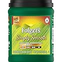 Folgers Simply Smooth Decaf Ground Coffee, Mild Roast, 11.5 Ounce (Packaging May Vary)