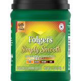 Folgers Simply Smooth Decaf Ground Coffee, Mild Roast, 11.5 Ounce (Packaging May Vary)
