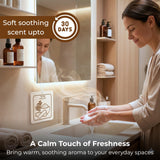 Sandal Mist - Room Deodorizer Gel Odor Eliminator For Home - Pack Of 3 - Bathroom Air Freshener Odor Absorber - Long Lasting Non Plug In Strong Scent