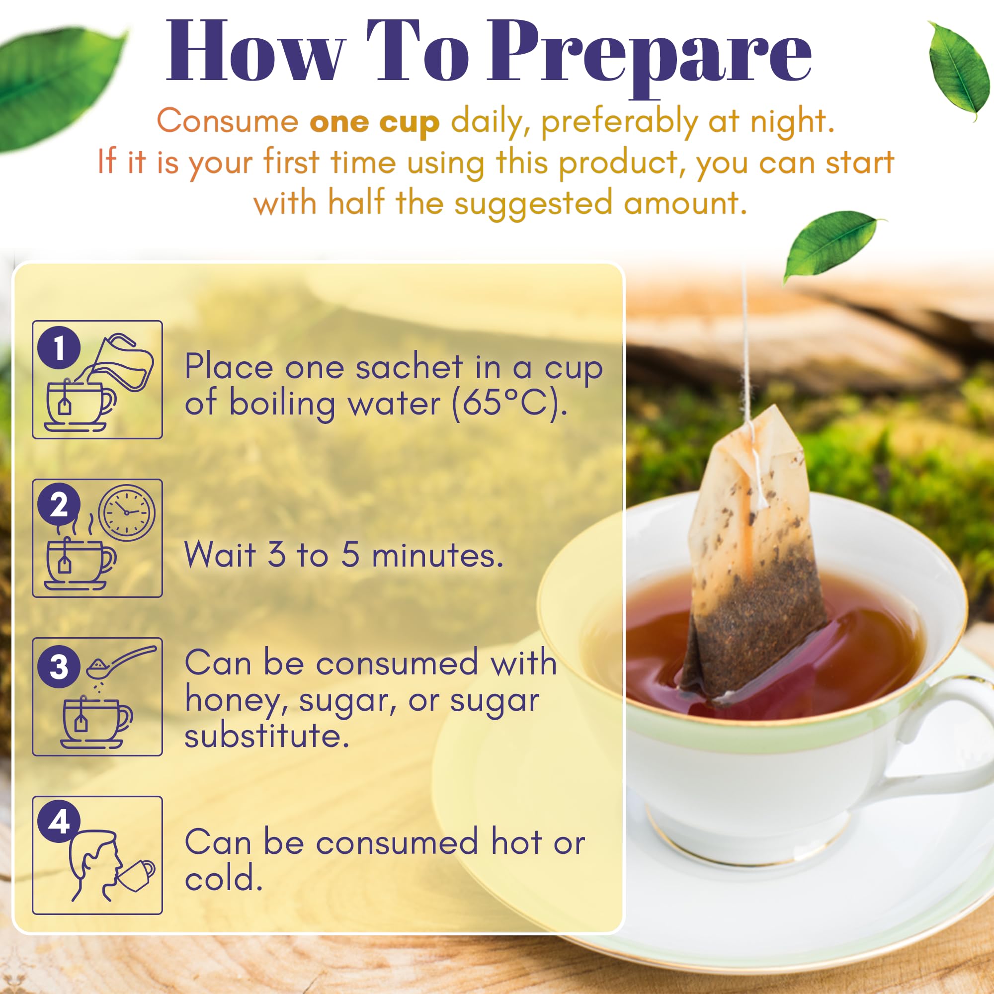 New Improved Formula Tea CHUPA Grass - Tea Based Ginger, Gotu Kola & Cinammon & Te CHUPA Panza Jengibre (30 Tea Bags/0.10 oz Each)