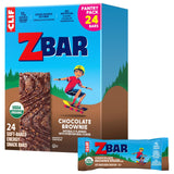 Zbar - Chocolate Brownie - Soft-Baked Energy Snack Bars - Non-GMO - 11g Whole Grains - USDA Organic Granola Bars - Snacks for Kids (24 Pack)