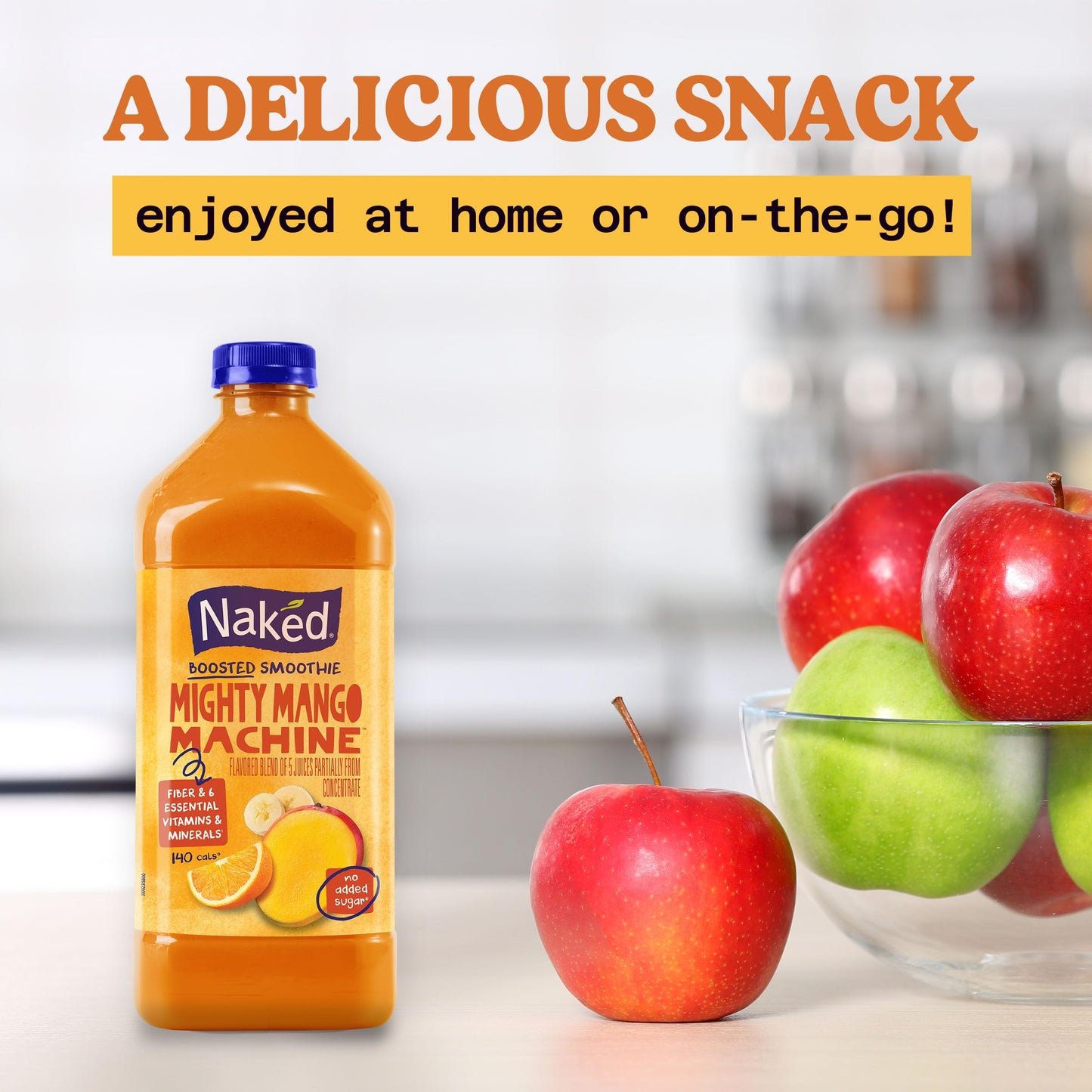 NAKED JUICE Mighty Mango, Specialty Large Juice, 64 Fl Oz