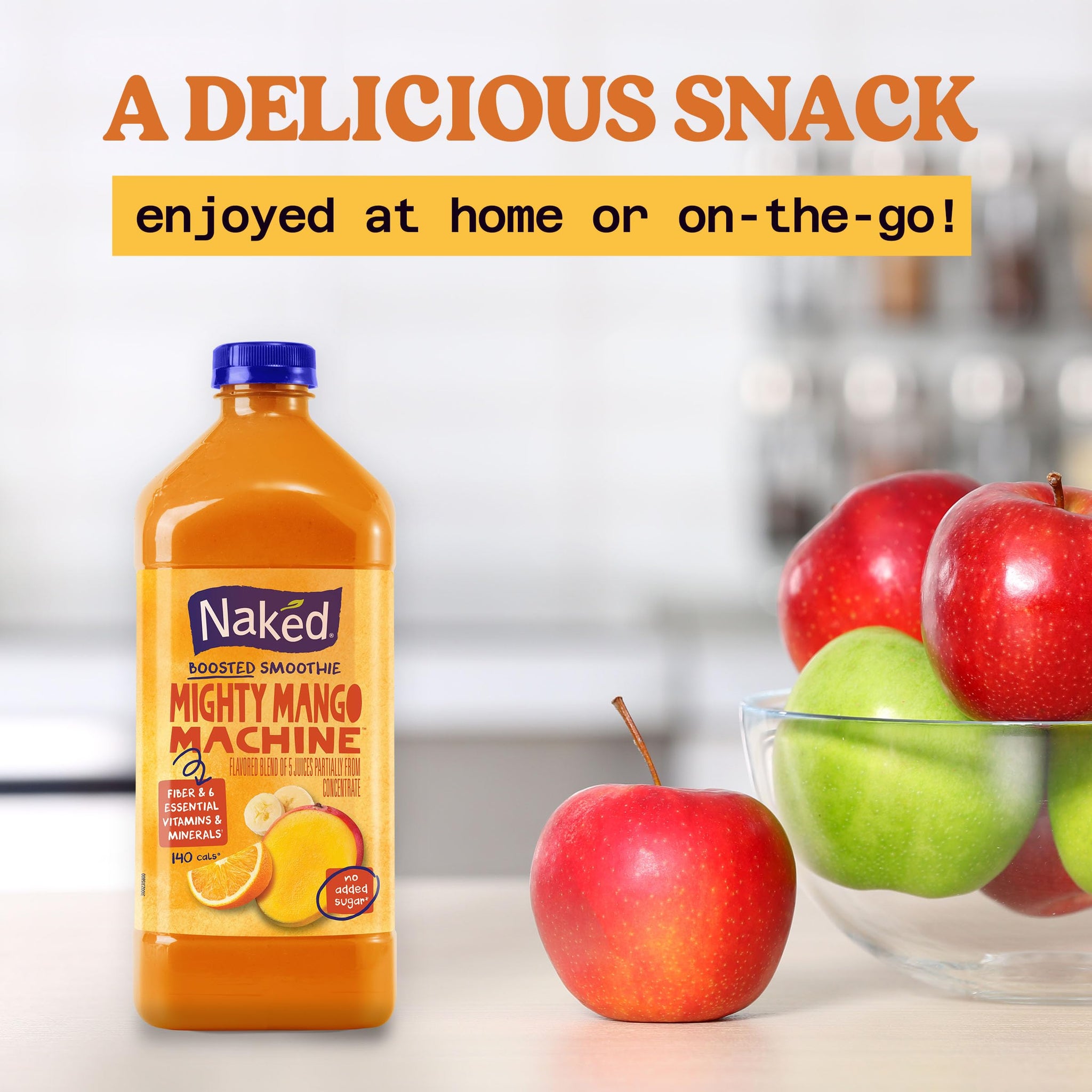 NAKED JUICE Mighty Mango, Specialty Large Juice, 64 Fl Oz