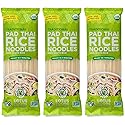 Lotus Foods Traditional Pad Thai Rice Noodles - Pad Thai Noodles, Asian Noodles, Gluten Free Noodles, Rice Noodles, Whole Grain, Non GMO, USDA Organic