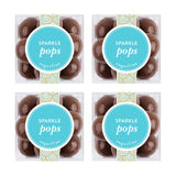 Sugarfina Sparkle Pops Small Candy Cube, Chocolate Bites, 2.0 oz, 4 Count