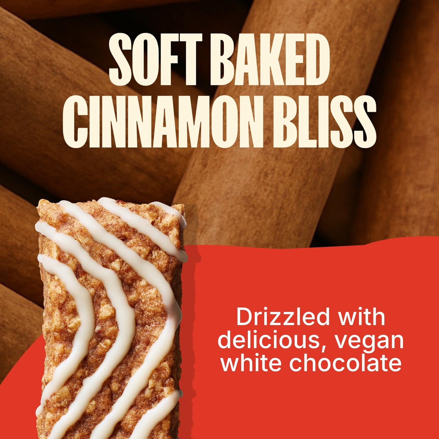 MadeGood Morning Cinnamon Bun Bars, 5ct/5.3 Oz, Organic Snacks