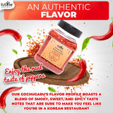 Fusion Select Korean Premium Non-GMO Gluten Free Red Chili Pepper Flakes Powder, Crushed Red Pepper Premium Gochugaru For Kimchi Seasoning, Chicken