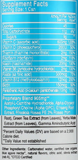 FOCUSAID Energy Blend | Nootropics Drink for Brain Fuel | Alpha-GPC, GABA, B-Complex, Yerba Mate, Green Tea | 100% Clean |100mg Natural Caffeine |