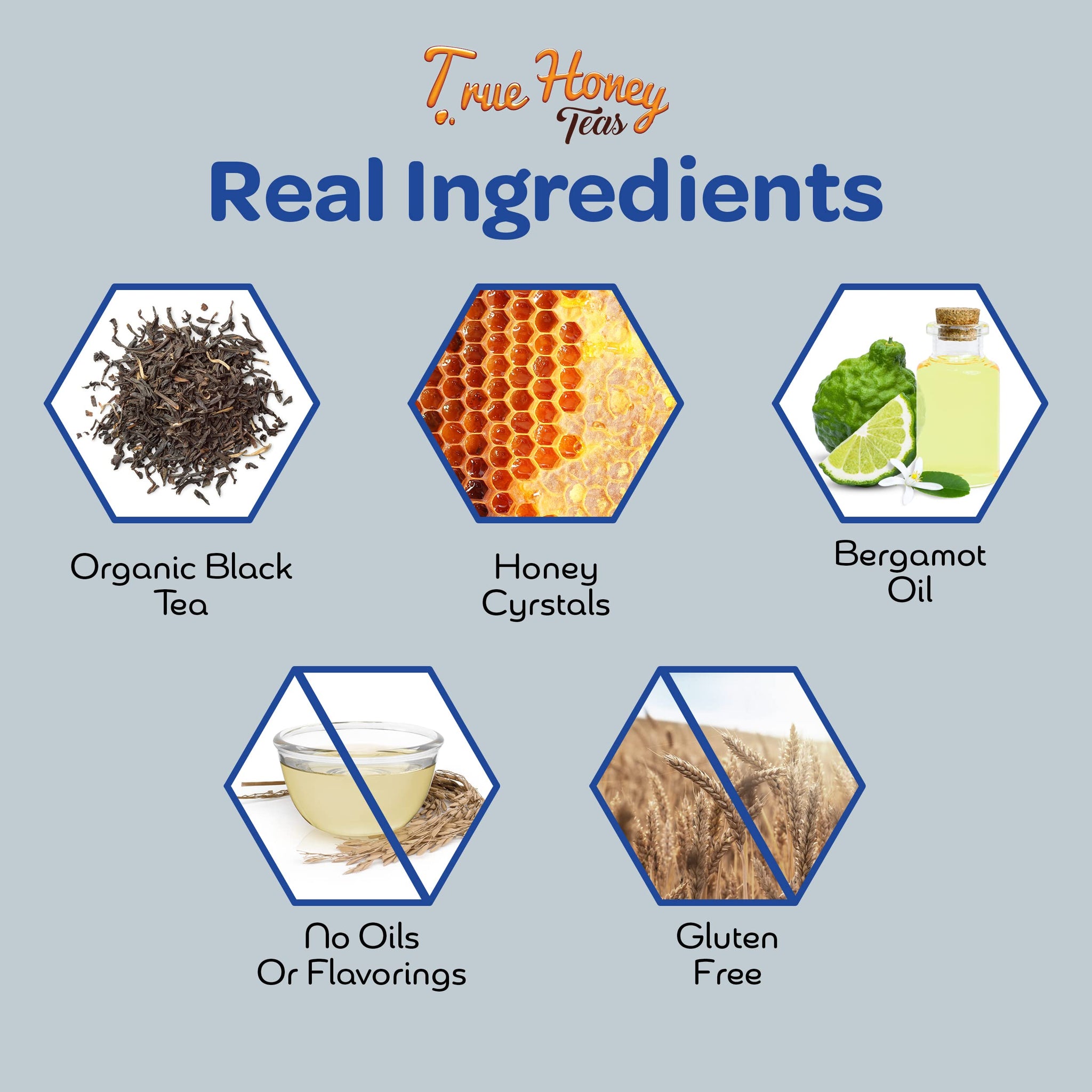 Honey Infused Earl Grey Single Serve Tea (12)