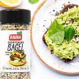 Badia Everything Bagel Seasoning Blend, 2.8 oz - Sesame Seed, Poppy Seed, Garlic, Onion and Salt
