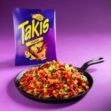 Takis 18 pc / 1 oz Variety Pack, Assorted Flavored Mixed Rolled Tortilla Chips - (5) Fuego, (5) Blue Heat, (4) Nitro, (4) Crunchy Fajitas