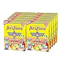 AriZona Fruit Snacks, Sour Lemonade - 10 Boxes of 10 ct. 0.9oz Bags (Total 100 ct. 0.9oz Bags) - Gluten Free - Gummy Chews