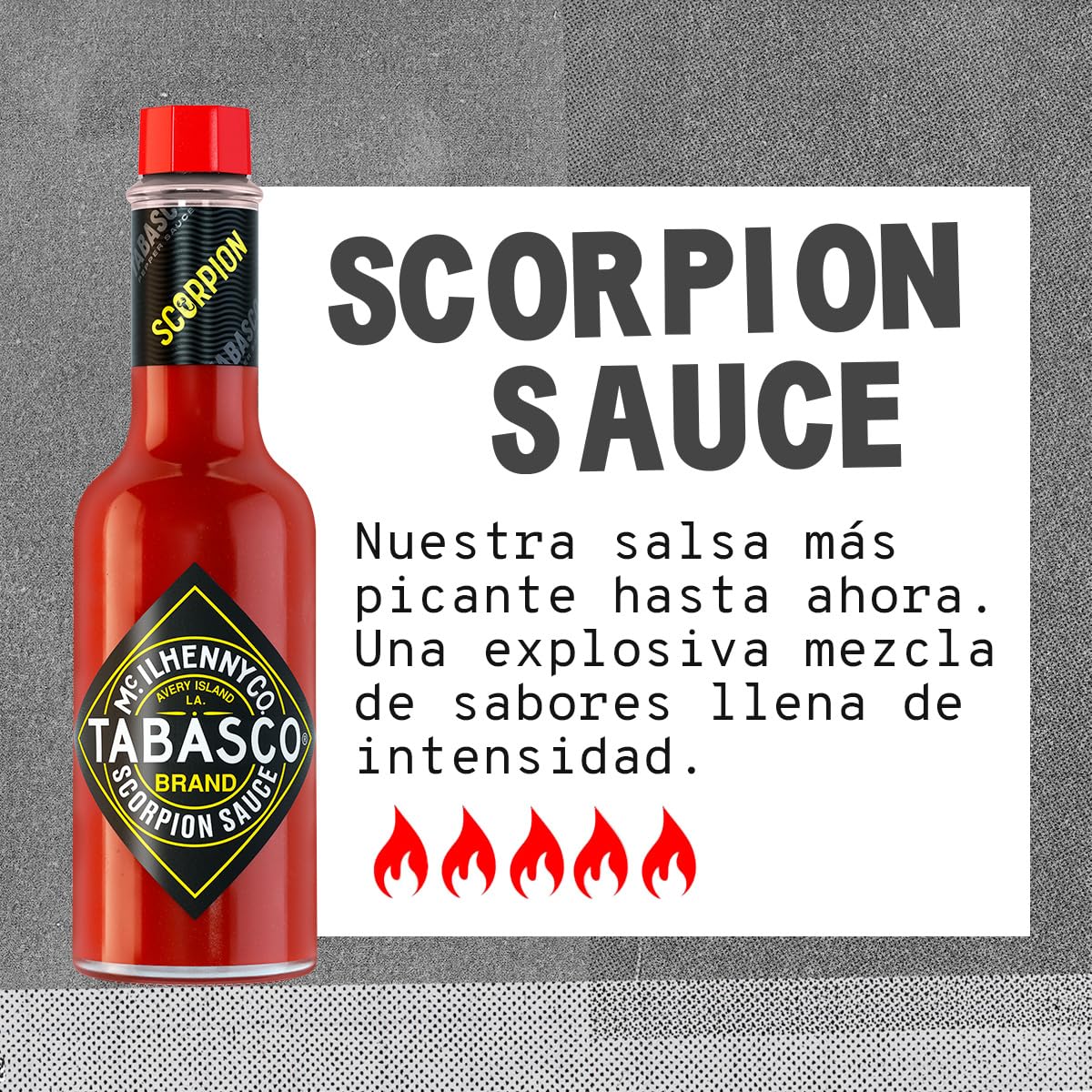 Tabasco Scorpion Hot Sauce (5 Ounce)