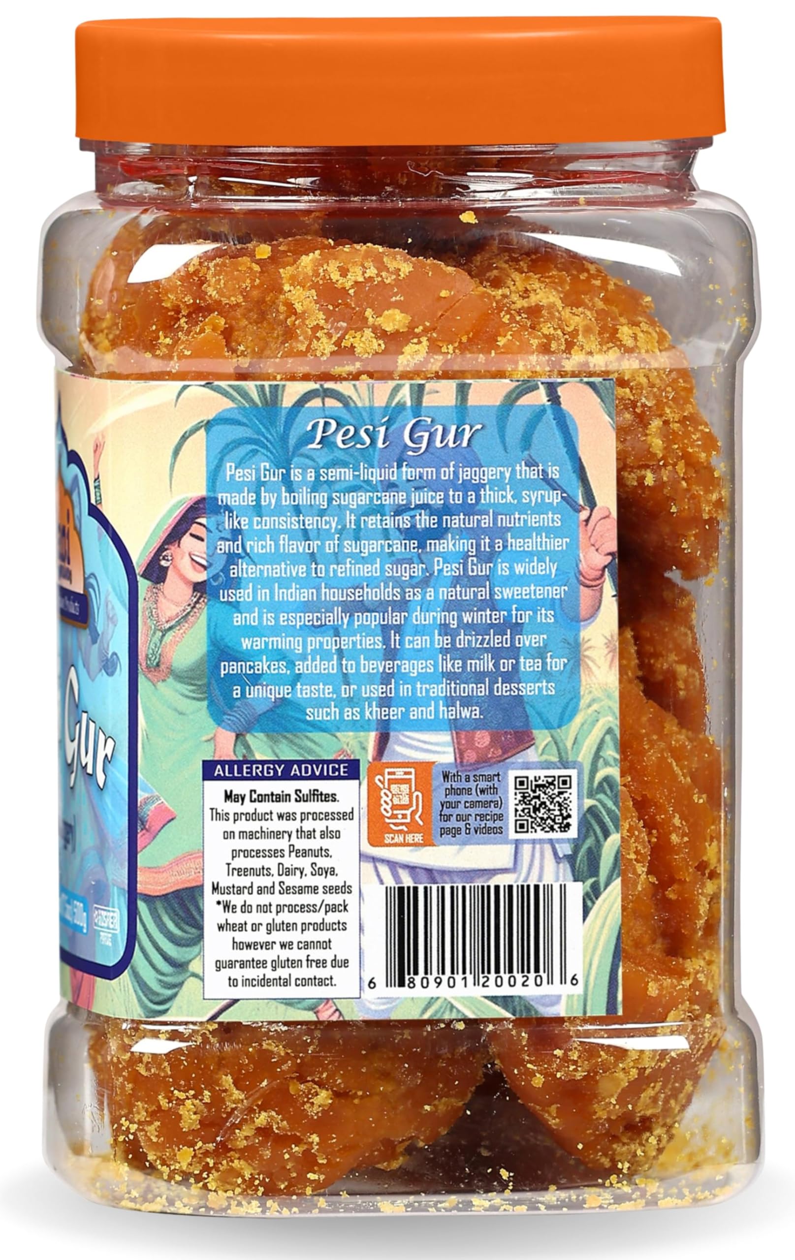 Rani Raw Peanuts 3lbs (48oz) & Pesi Gur 17.5oz (500g) Best for Making Special Peanut Brittle ~ All Natural | Vegan | Gluten Friendly | NON-GMO |