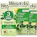 Wissotzky Nana Mint & Lemon Fusion Herbal Tea (3 Pack - 60 Tea Bags) | Invigorating Blend | Caffeine Free Tea | Digestive Support