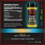 Feast Mode Flavors | Olympian Pack | 5 count | 5oz seasonings | meal prep seasoning, low sodium, no msg, gluten free, low calorie, no artificial