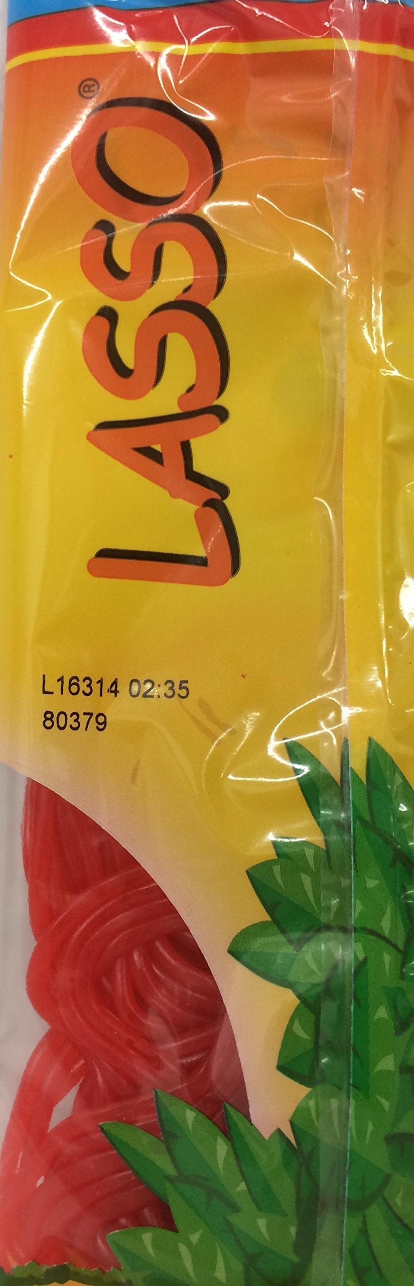 Paskesz Lasso Intensely Flavored Strawberry Laces 3.5 Oz. Pk Of 3.