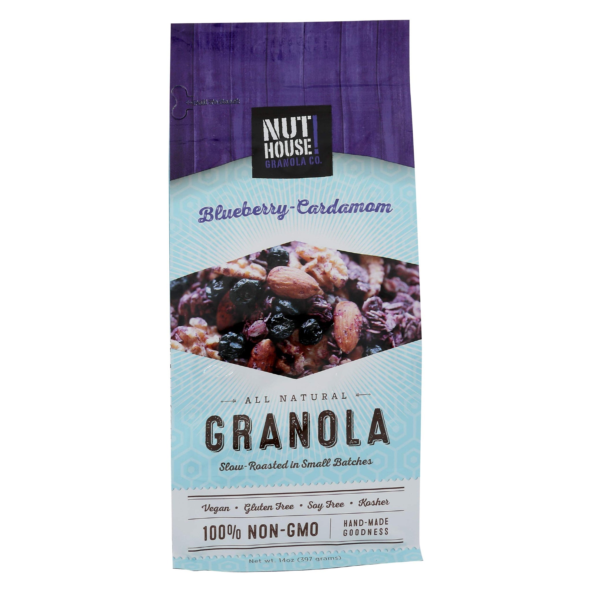 Nuthouse Granola Blueberry-Cardamom All Natural Granola, 11.5 OZ