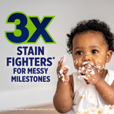 OxiClean Triple Action Free Versatile Stain Remover Powder, Use with Detergent, No Fragrance, No Dyes, No Chlorine, Removes Stains, Brightens Colors