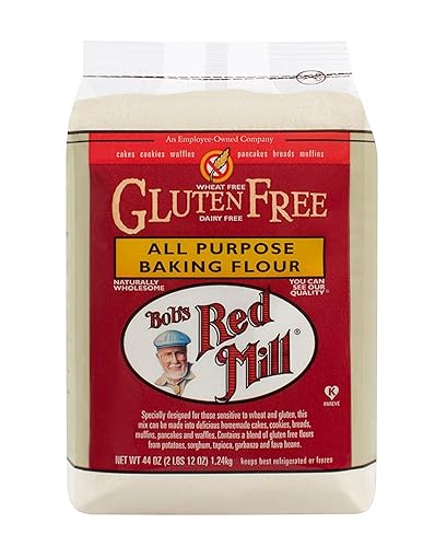 Bob's Red Mill Gluten Free All Purpose Baking Flour, 44 Oz (4 Pack)
