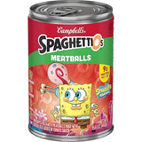 Campbell's SpaghettiOs SpongeBob Canned Pasta With Meatballs, 15.6 oz Can