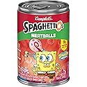 Campbell's SpaghettiOs SpongeBob Canned Pasta With Meatballs, 15.6 oz Can