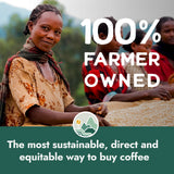 Pachamama Organic Coffee - Farmer's Blend Dark Roast Whole Bean Coffee - 2 lb - Farmer Owned & Regenerative