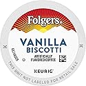 Folgers Vanilla Biscotti Flavored Coffee, 24 Keurig K-Cup Pods